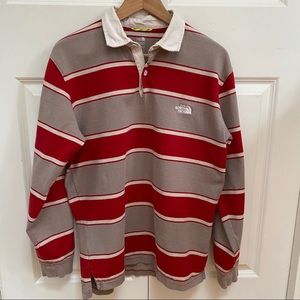 The North Face A5 Series Shirt Rugby Polo Mens M